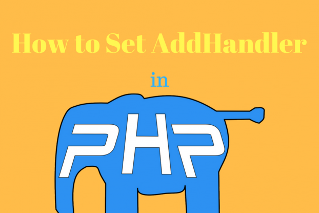 How to set AddHanlder in PHP