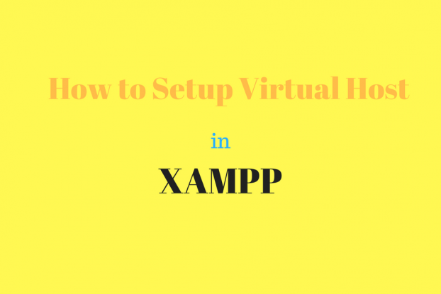 How to setup virtual host in xampp